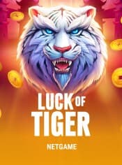 LUCK OF TIGER - NETGAME slot game at Coins Game Casino