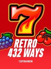 RETRO 432 WAYS - 1SPIN4WIN slot game at Coins Game Casino
