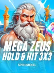 MEGA ZEUS HOLD & HIT 3X3 - SPINOMENAL slot game at Coins Game Casino